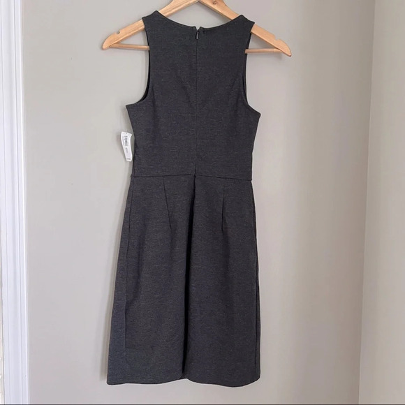 OLD NAVY| Dark Grey Sleeveless Tank Skater Shift Dress - Picture 4 of 6